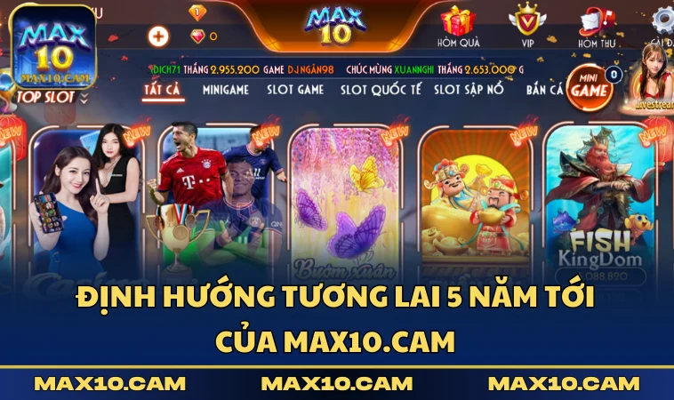 Định hướng tương lai 5 năm tới của Max10.Cam