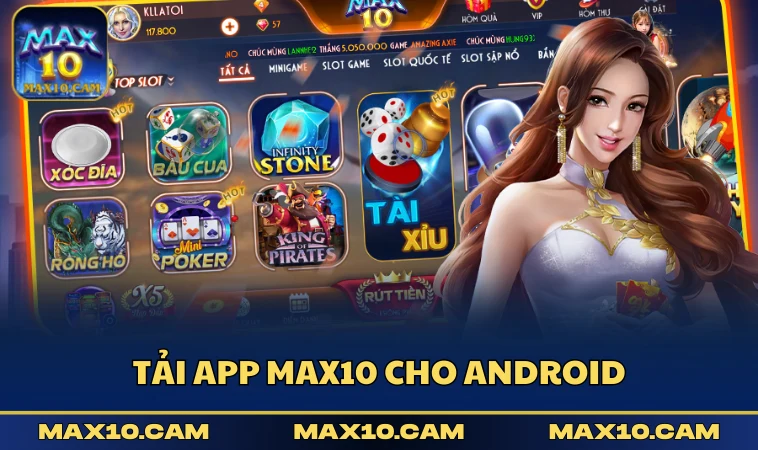 Tải app MAX10 cho Android